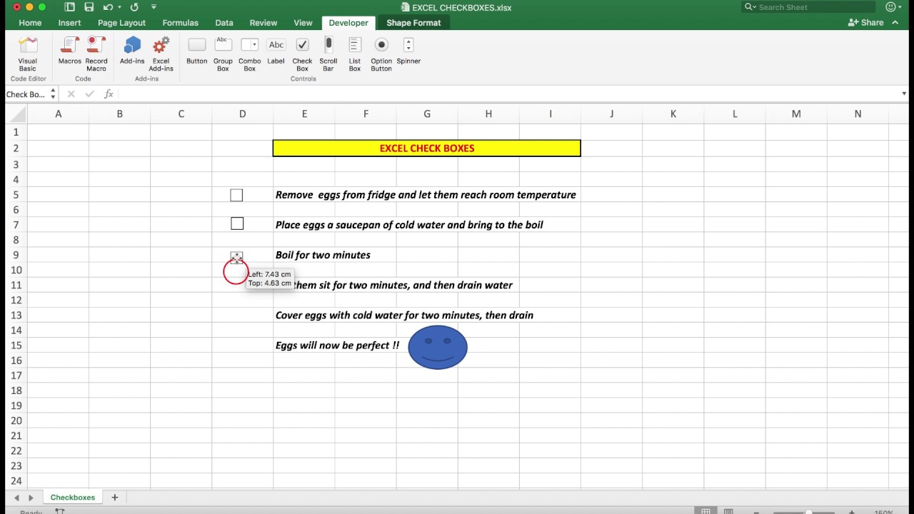 mode if in excel for mac
